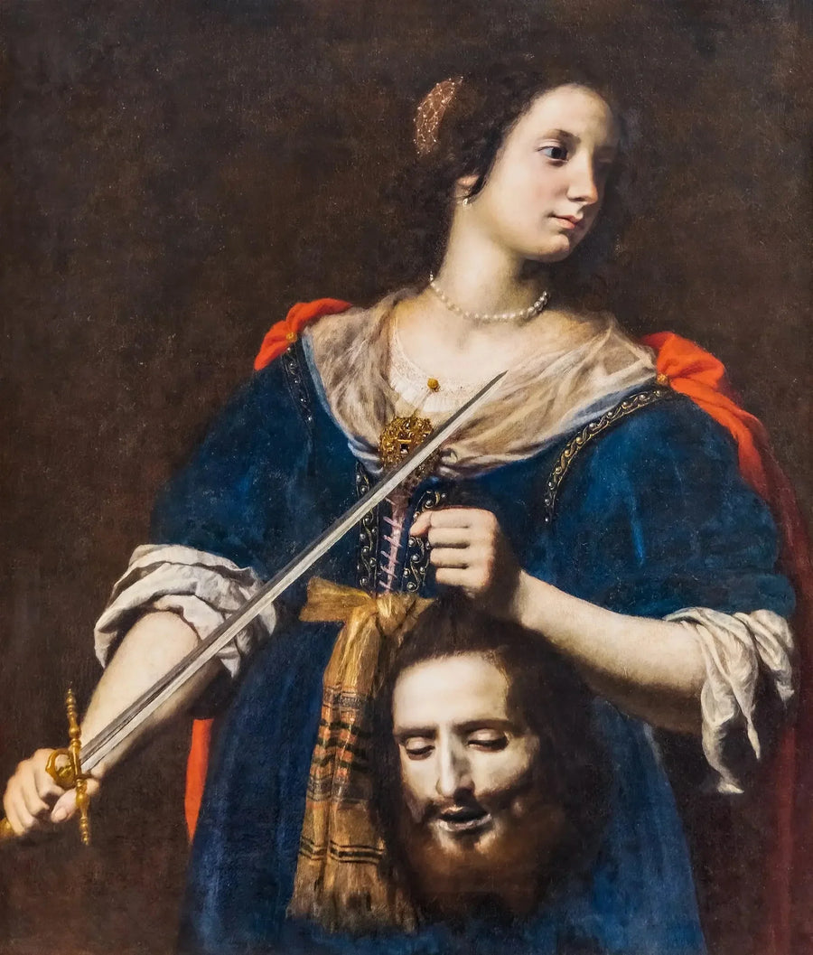 Judith vuokraajana Holofernes päässä - Lorenzo Lippi