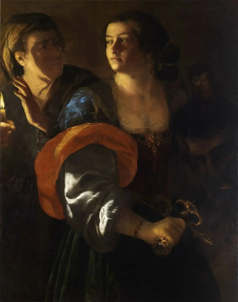 Judith pitäen Holofornesin pään - Artemisia Gentileschi