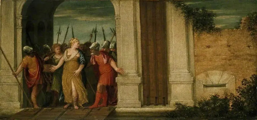Judith lähtee Béthulieltä - Paul Véronèse