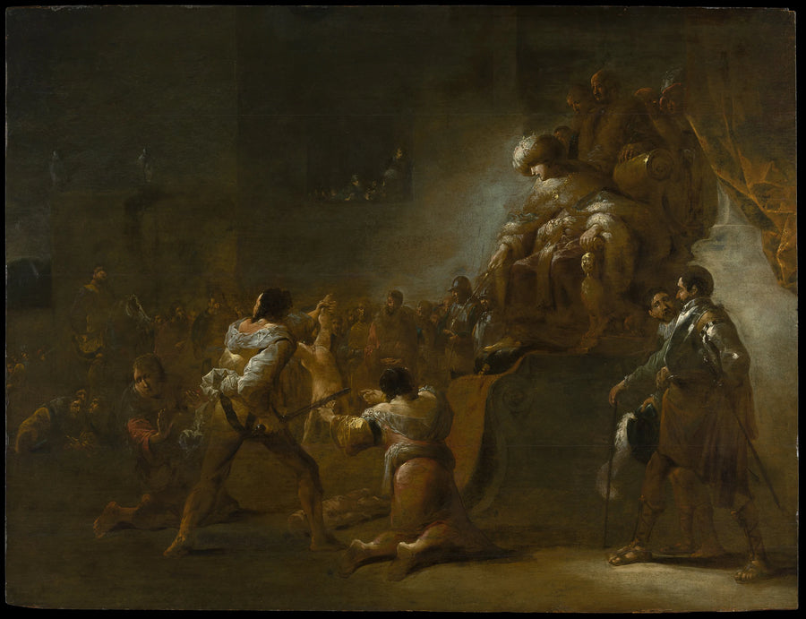 Le Jugement de Salomon - Leonaert Bramer