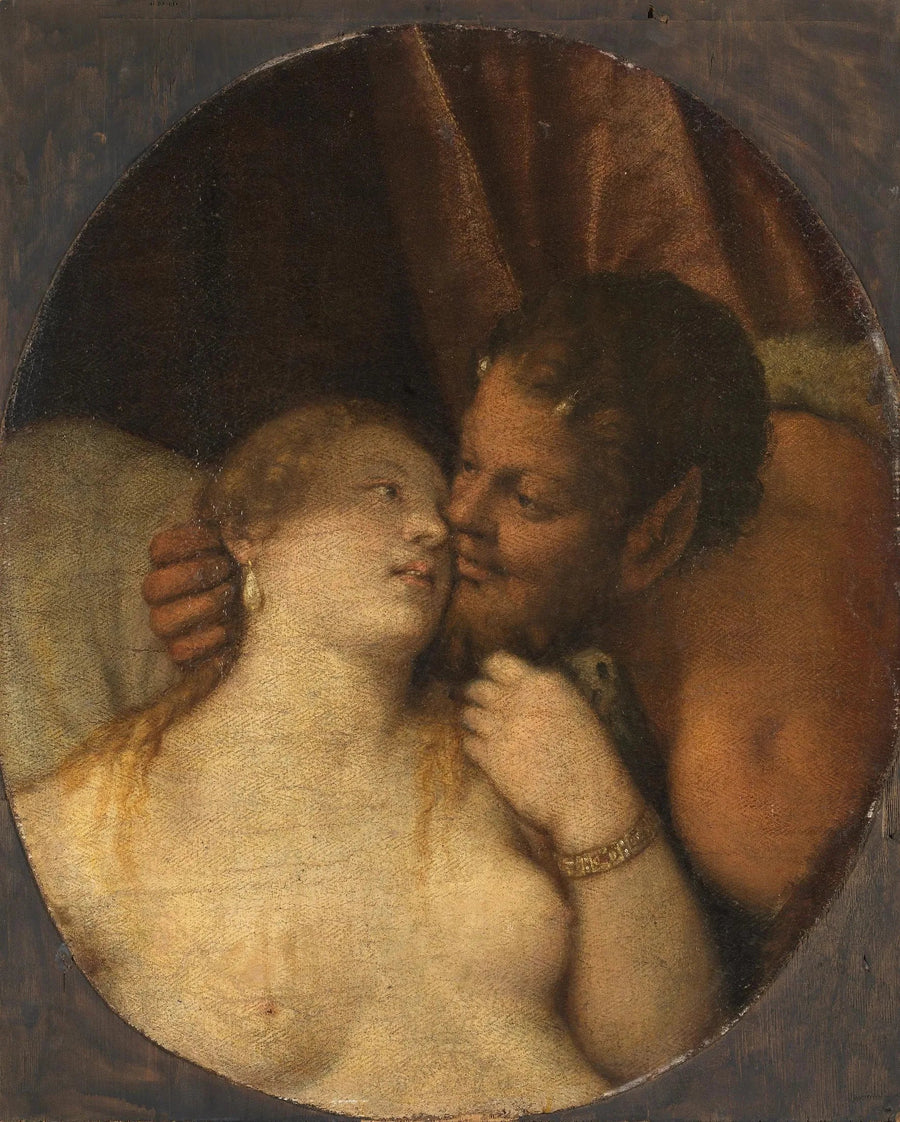 Jupiter ja Antiope - Paul Véronèse