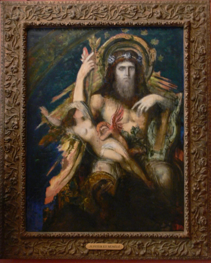 Jupiter ja Semele - Gustave Moreau