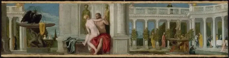 Jupiter ja nu - Paul Véronèse