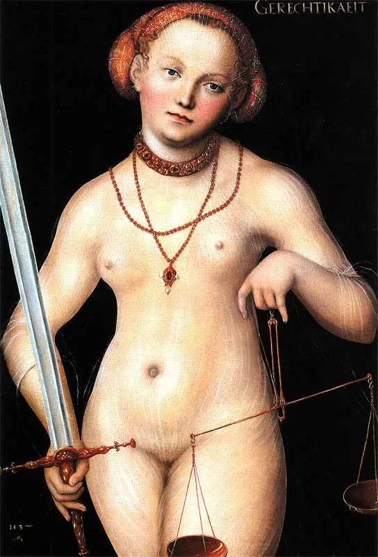 Justice - Lucas Cranach van Elder
