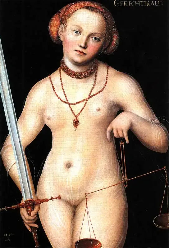 Justice - Lucas Cranach van Elder