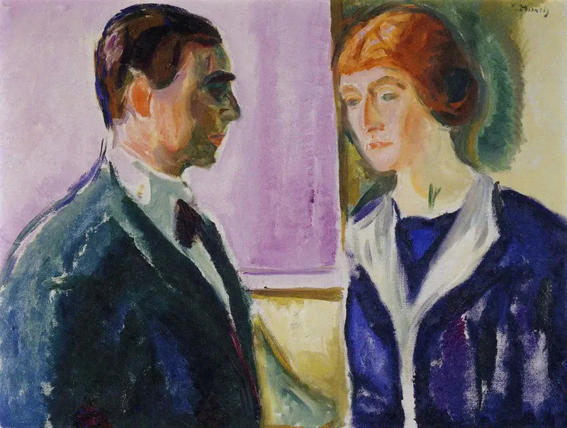 Käte ja Hugo Perls - Edvard Munch