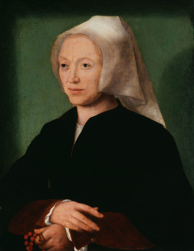 Katlijne van Mispelteeren, taiteilijan vaimo - Joos van Cleve