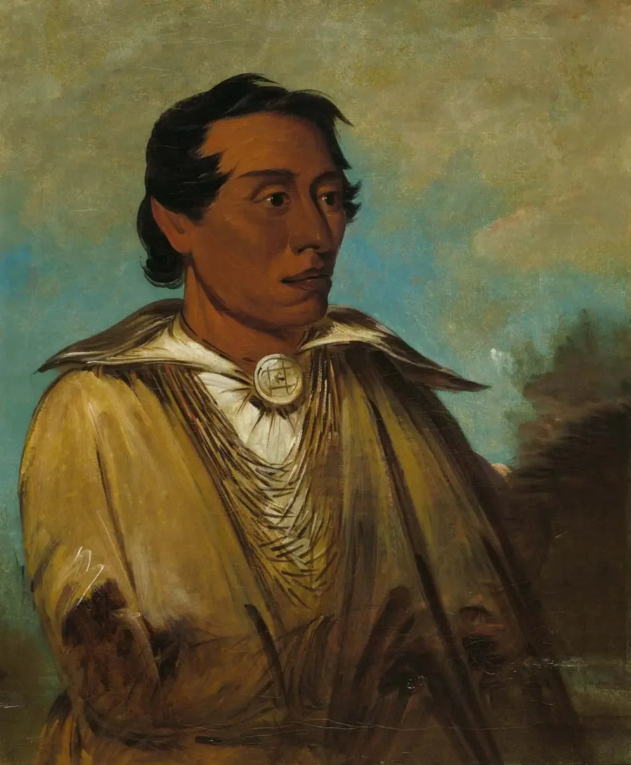 Kee-án-ne-kuk, Tärkein mies, Heimon johtaja - George Catlin