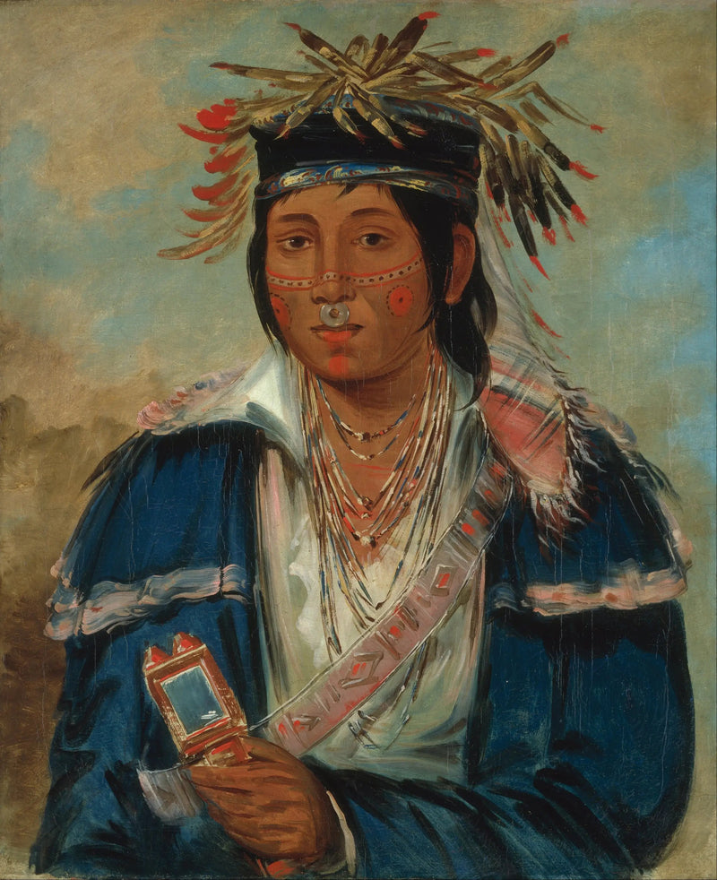Kee-mo-rá-nia, ei englantia, dandy - George Catlin