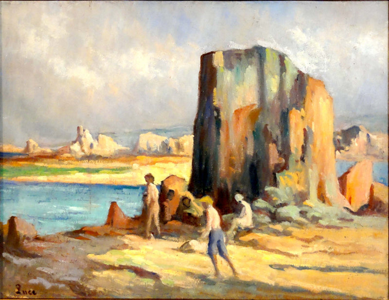Kermouster, ranta - Maximilien Luce