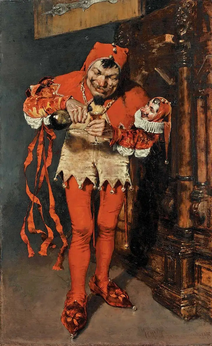 "Keying Up" - Hovin klovni - William Merritt Chase