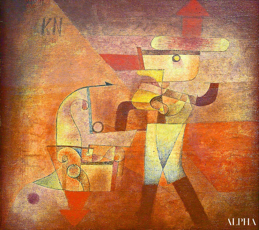 KN le forgeron - Paul Klee - Reproductions de tableaux et peintures haut de gamme