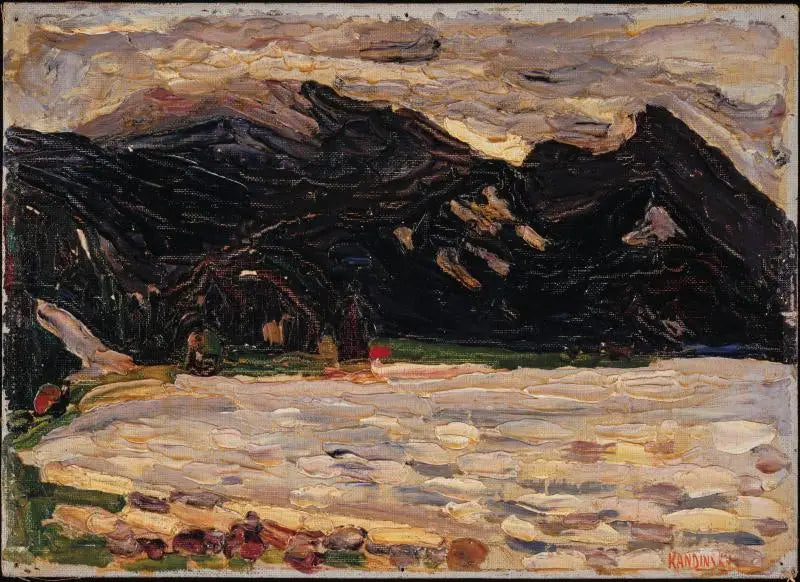 Kochel, järvi ja Herzogstand - Vassily Kandinsky