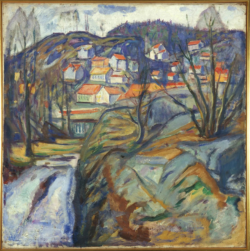 Kragerø keväällä - Edvard Munch