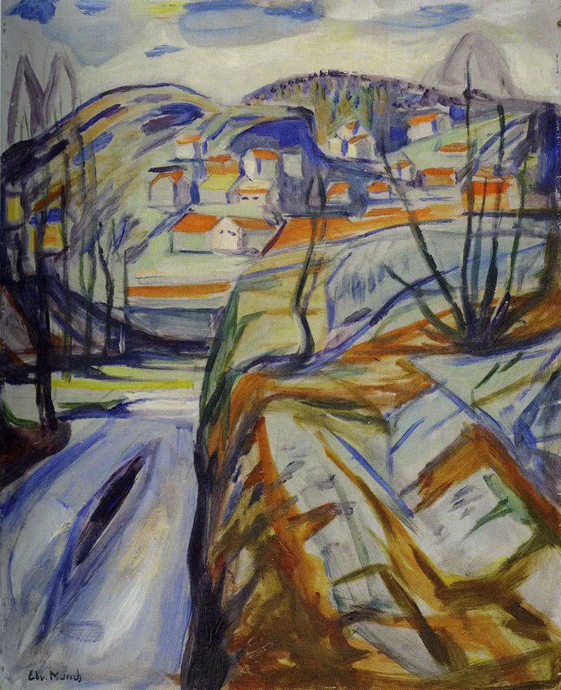 Kragerø keväällä - Edvard Munch