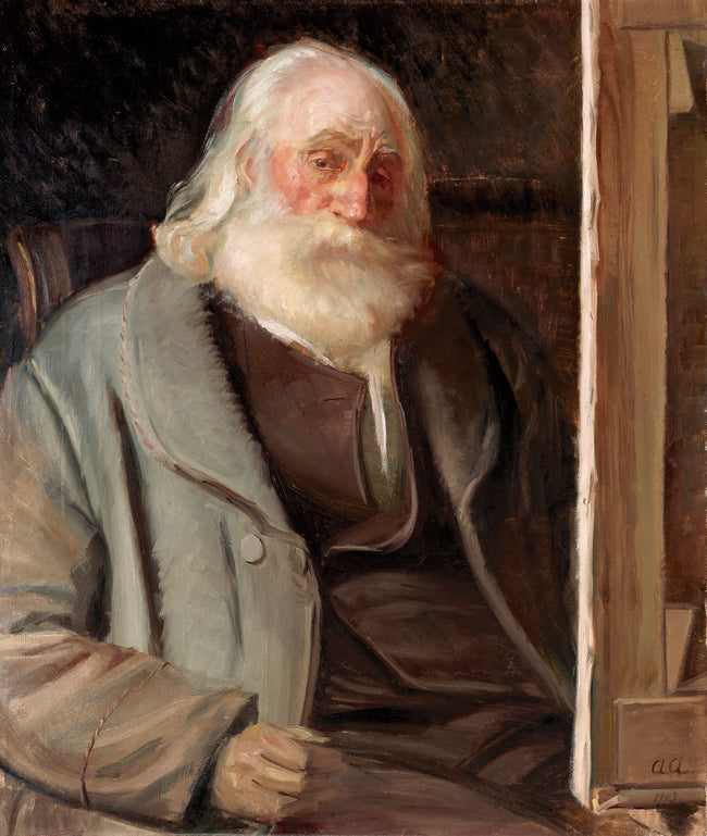 Kyhn studiossaan - Anna Ancher