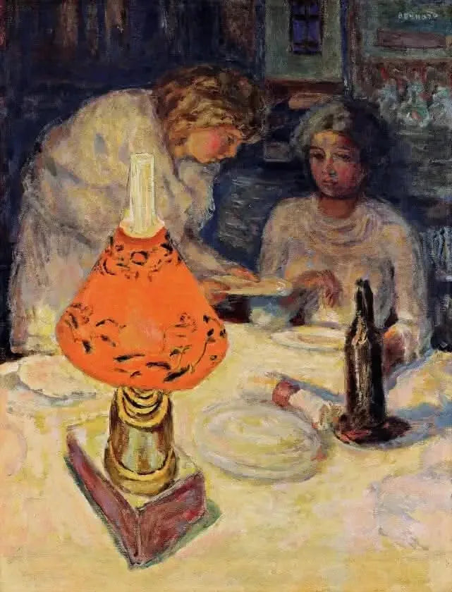 Oranssi varjostin - Pierre Bonnard
