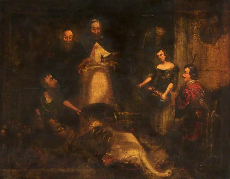 Boltonin luostari muinaisina aikoina - Edwin Henry Landseer