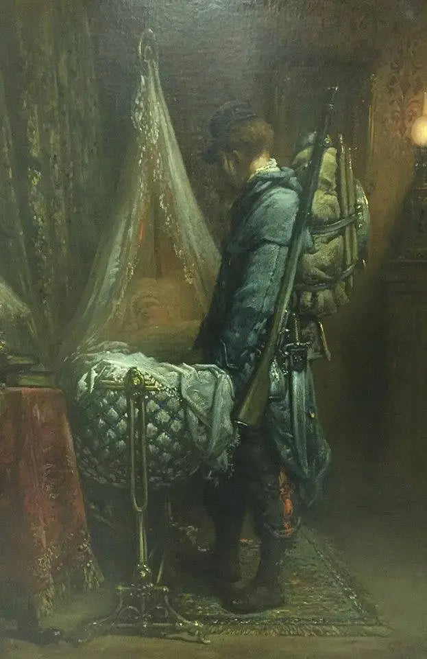 Sotilaan hyvästit - Gustave Doré