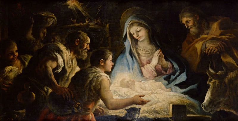 Betleheminhaltijaiden ylistys (1696) - Luca Giordano