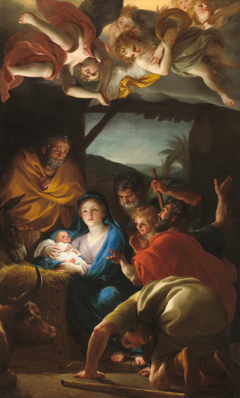 Betlehemin seimessä. - Anton Raphael Mengs