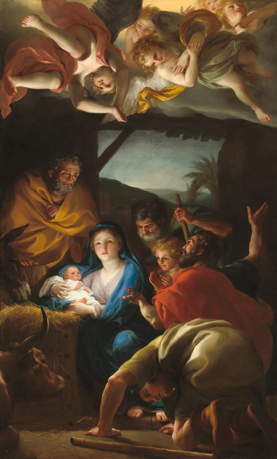 Betlehemin seimessä. - Anton Raphael Mengs