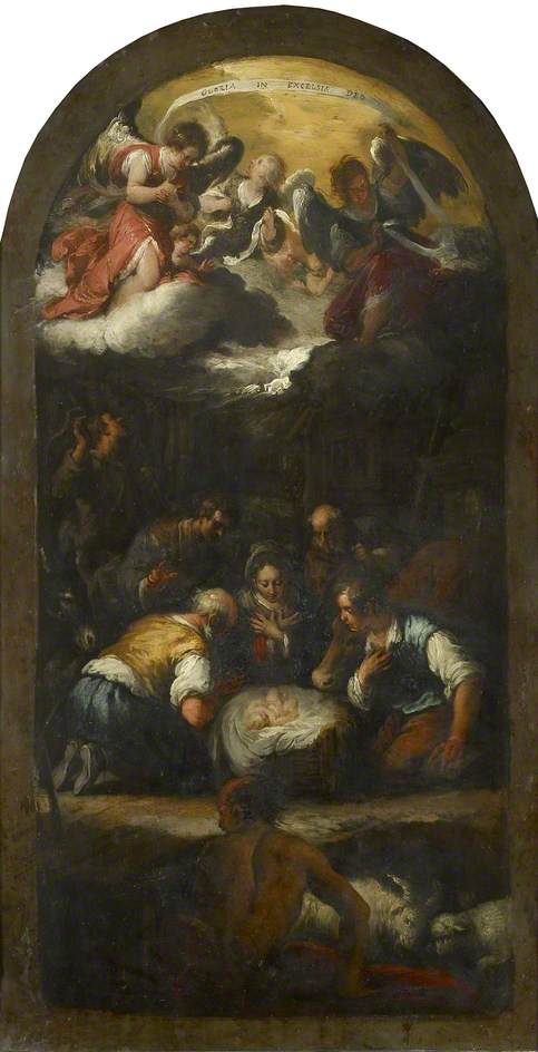 L'Adoration des bergers - Bernardo Strozzi