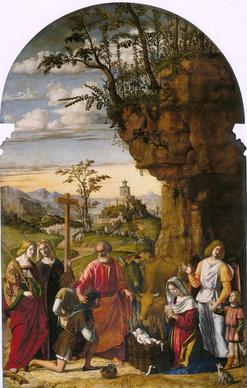Betlehemin paimenien ylistys - Cima da Conegliano