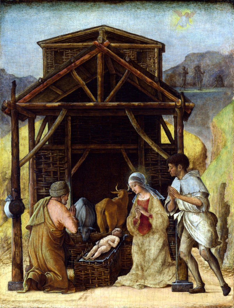 Betlehemin paimenien ylistys - Ercole de’ Roberti