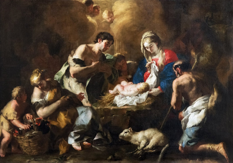 Betlehemin paimenien ylistys - Francesco Solimena