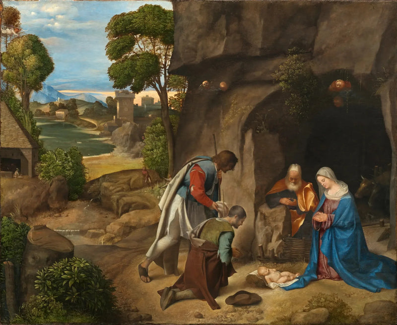 Betlehemin paimenien ylistys - Giorgione