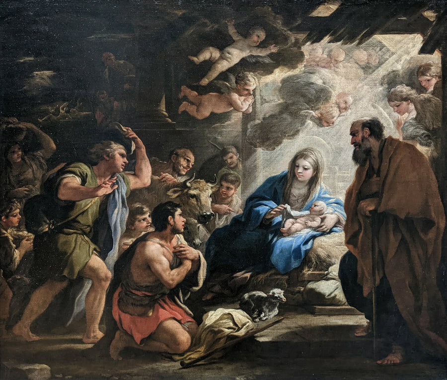 Betlehemin paimenien ylistys - Luca Giordano