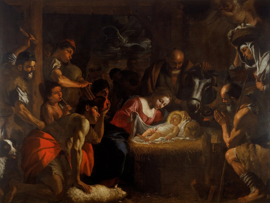 Betlehemin paimenien ylistys - Mattia Preti