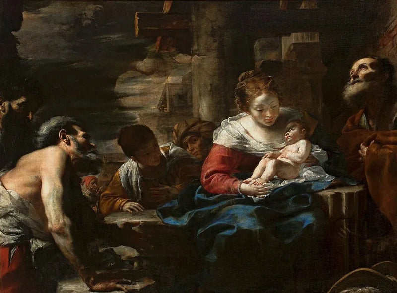 Betlehemin paimenien ylistys - Mattia Preti