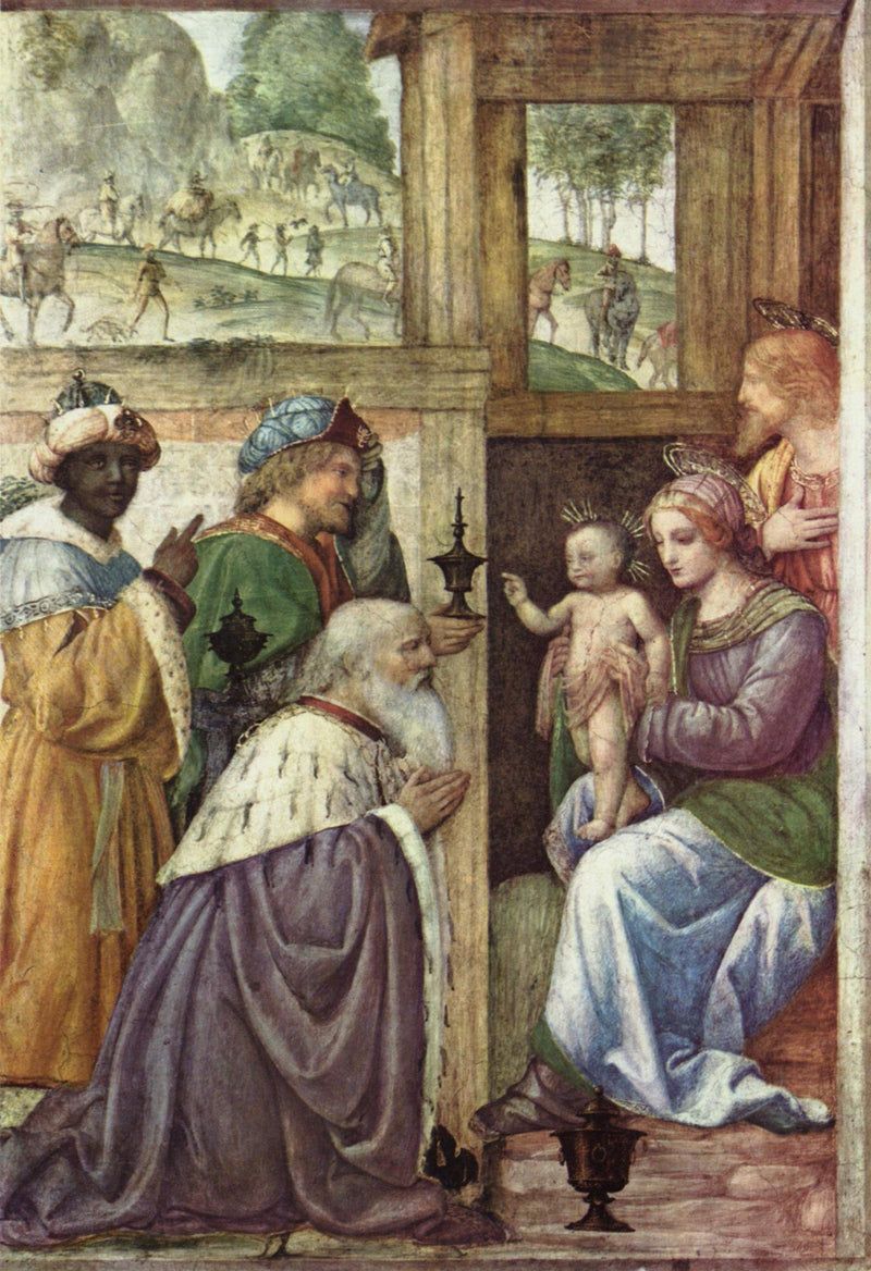 Itämaan tietäjien ylistys - Bernardino Luini