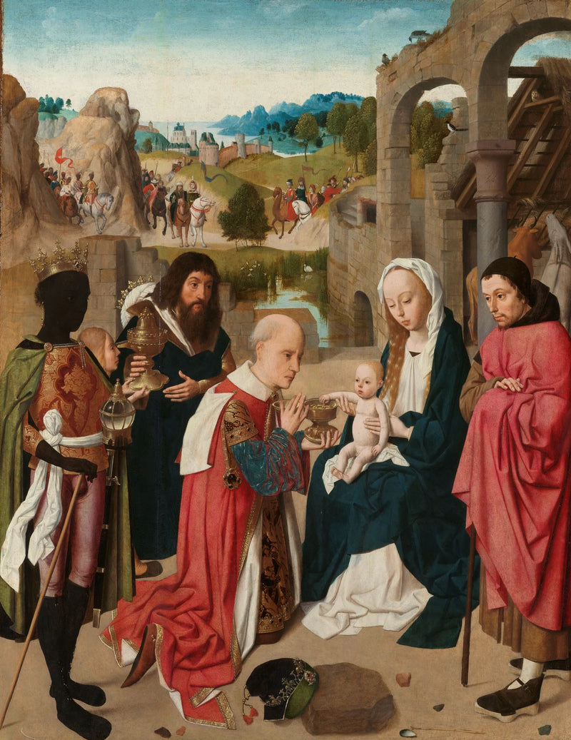 Itämaan tietäjien ylistys - Geertgen tot Sint Jans