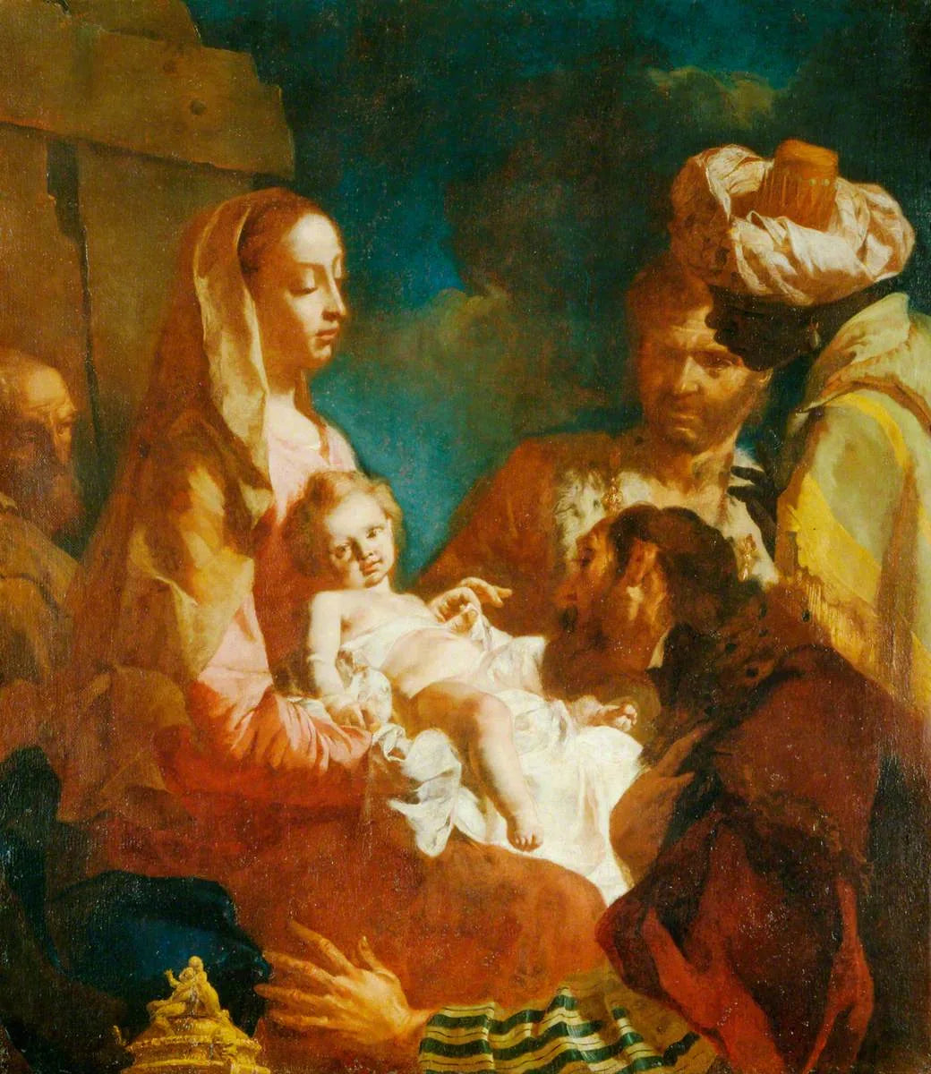 Itämaan tietäjien ylistys - Giovanni Battista Piazzetta