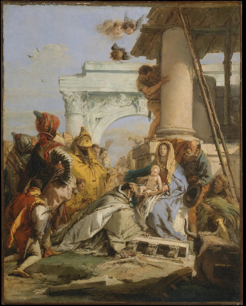 Itämaan tietäjien ylistys - Giovanni Battista Tiepolo