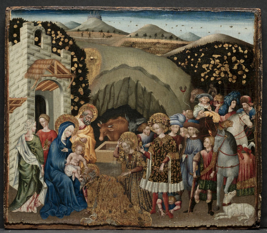 Itämaan tietäjien ylistys - Giovanni di Paolo