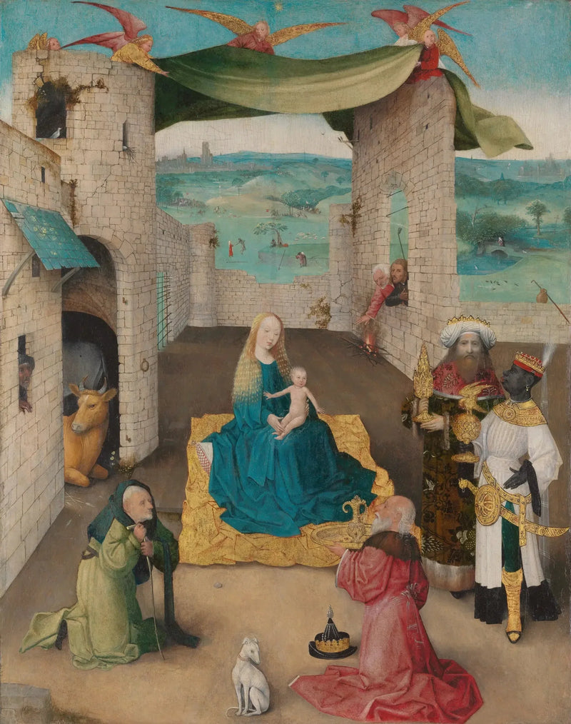 Itämaan tietäjien kunnioitus - Hieronymus Bosch