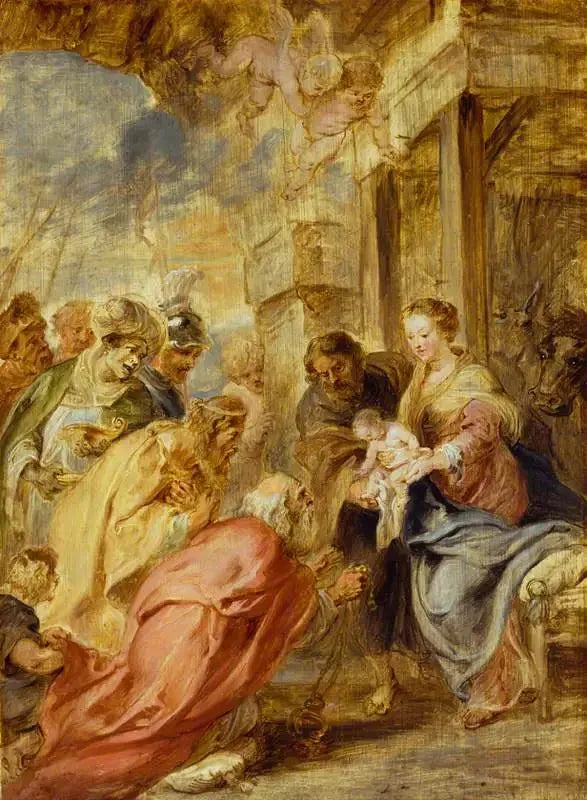 Itämaan tietäjien ylistys - Peter Paul Rubens