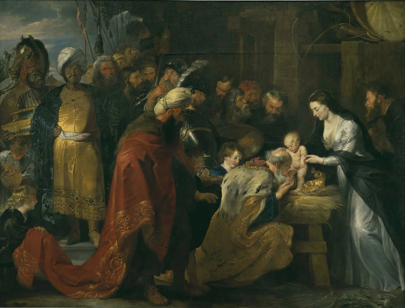 Itämaan tietäjien kunnioitus - Peter Paul Rubens