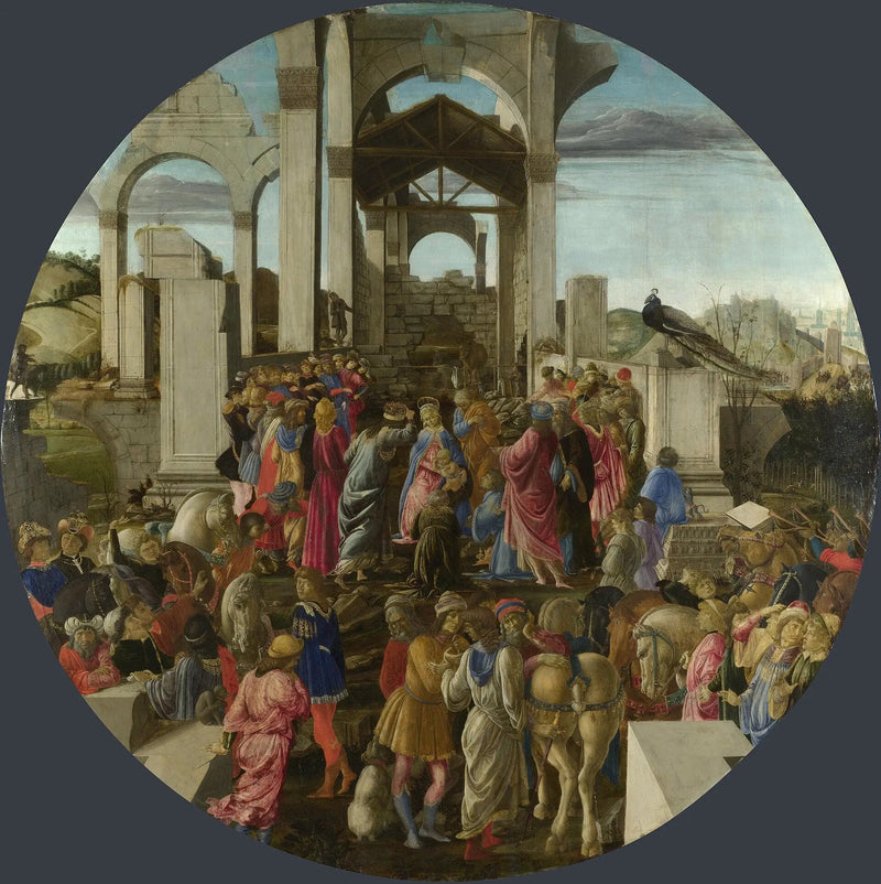 Magien palvonta - Sandro Botticelli