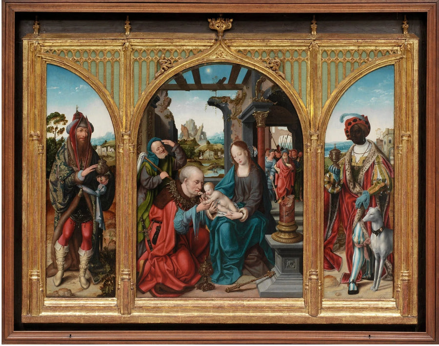 Itämaan tietäjien ylistys - Joos van Cleve