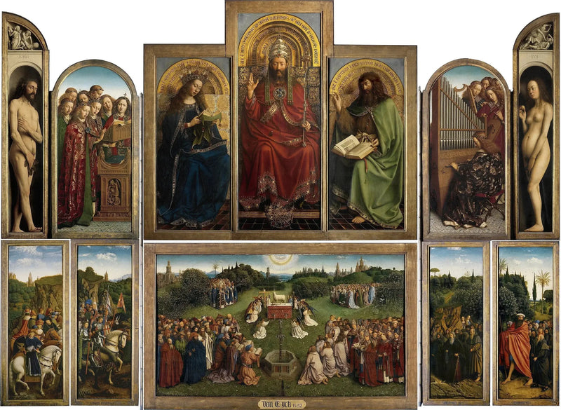 Mystinen Karitsa - Jan van Eyck