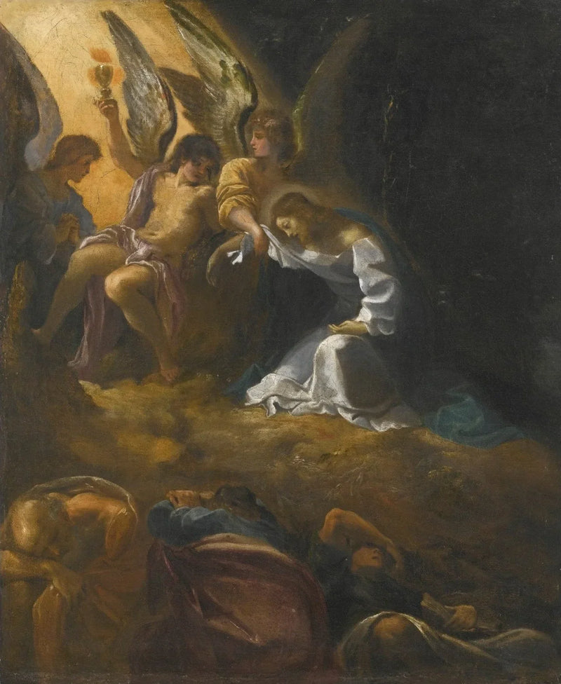 Kaaos Gethsémani-puutarhassa - Ludovico Carracci