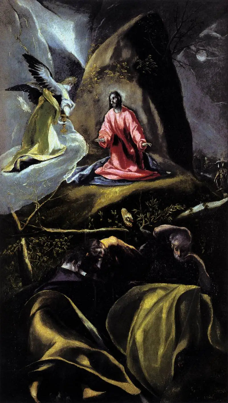 Agonia oliivitarhassa. - El Greco