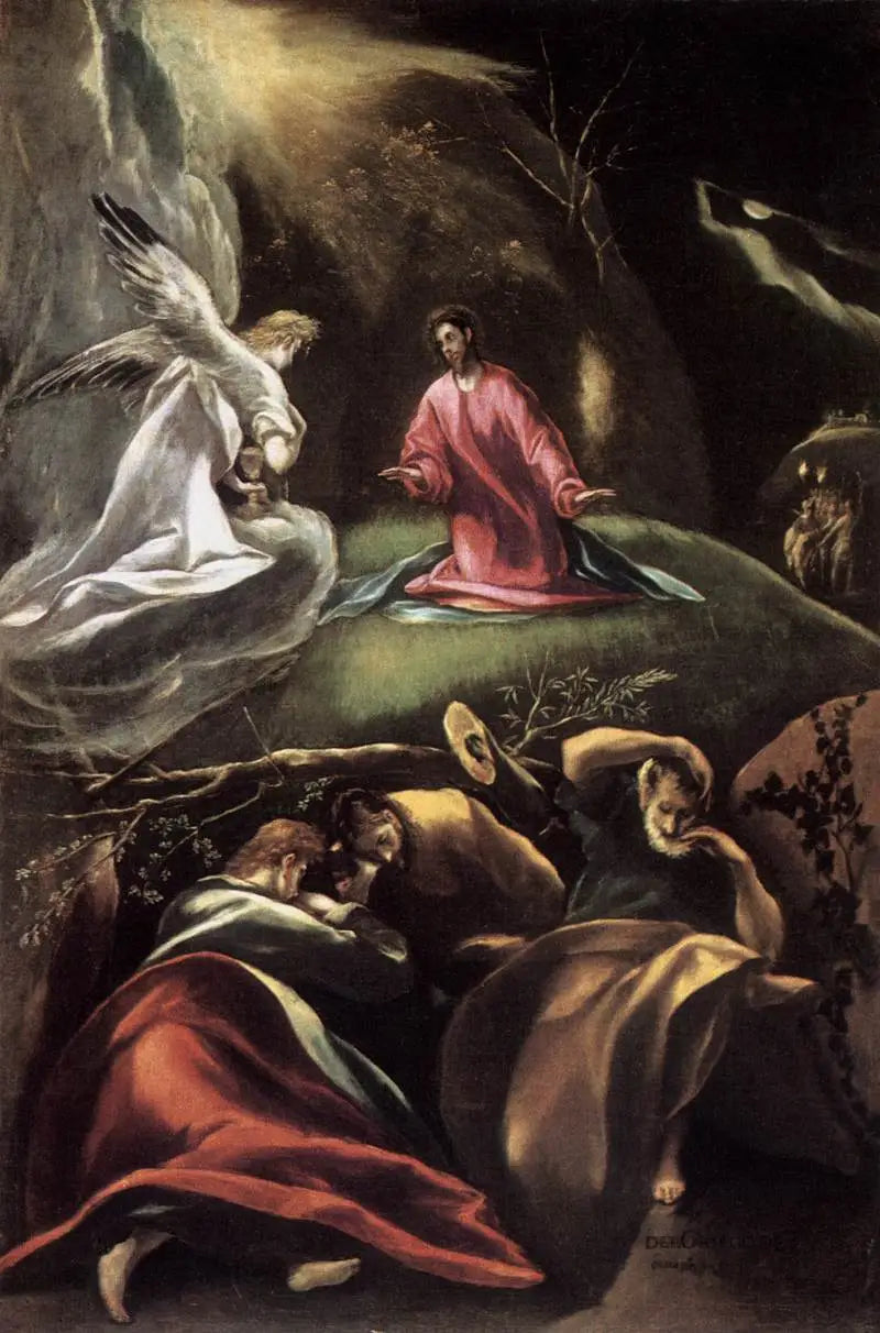 Agonia oliivitarhassa - El Greco