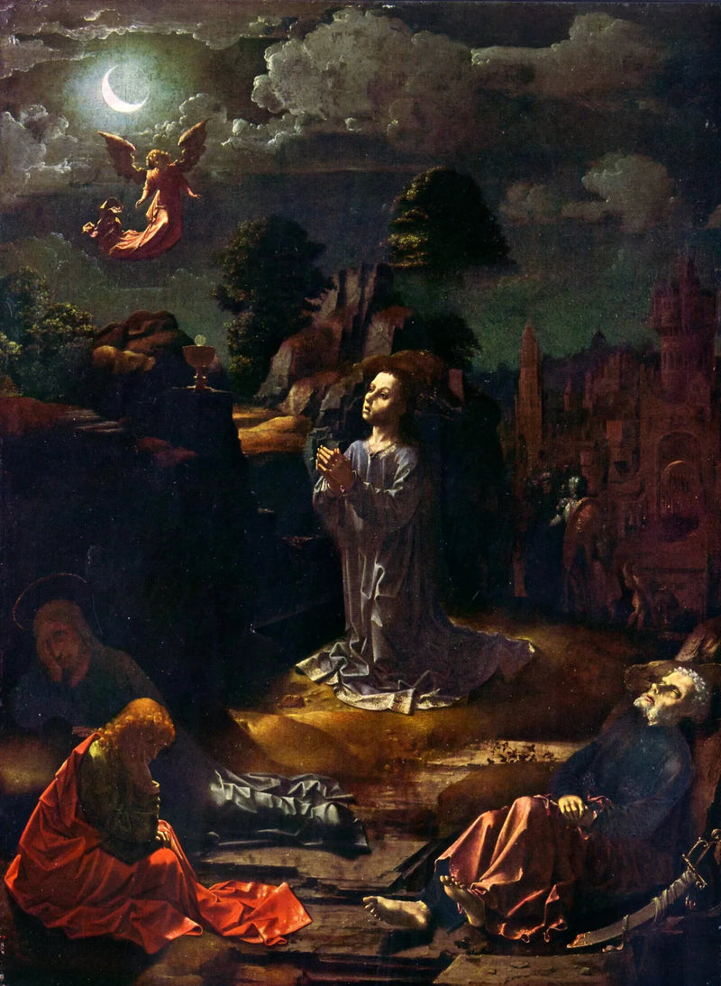 Agonia oliivipuutarhassa - Jan Gossaert
