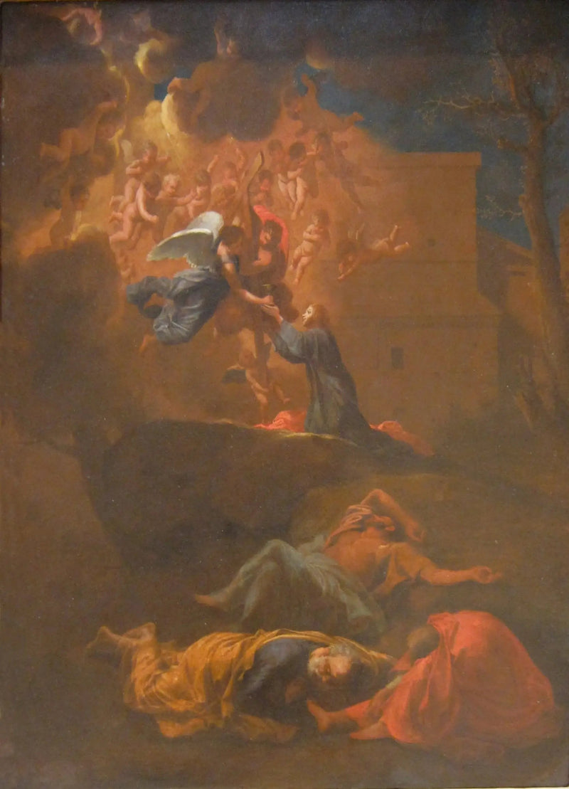 Agonia oliivitarhassa - Nicolas Poussin